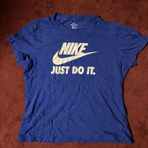 Purple Large Nike Just Do It T Shirt